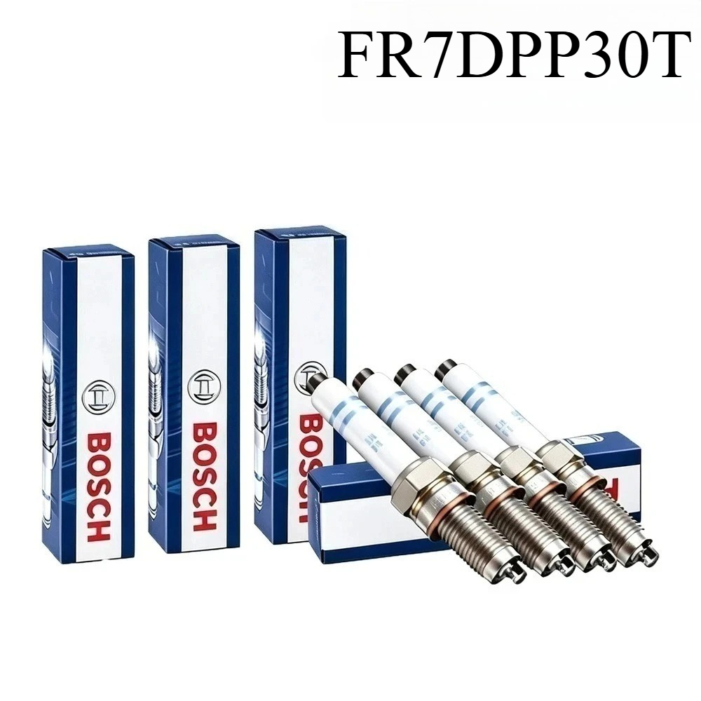 Bosch Spark Plug Platinum - ボッシュFR7DPP30Tスパークプラグ、ルノー・メガーヌ・セニック、フォルクスワーゲン・ボーラ・ゴルフ車種対応、OE番号A113707110CA、MN163236