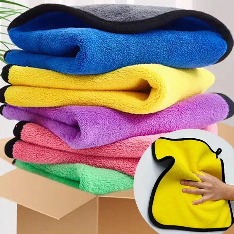 厚手のマイクロファイバーカークリーニングタオル,2層,柔らか - Microfiber Towel Detailing のレビューと価格