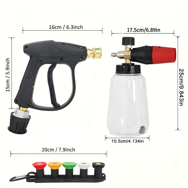 ケルヒャー互換スノーフォームランスキット - 高圧洗浄機 + - Pressure Washer Foam Gun のレビューと価格
