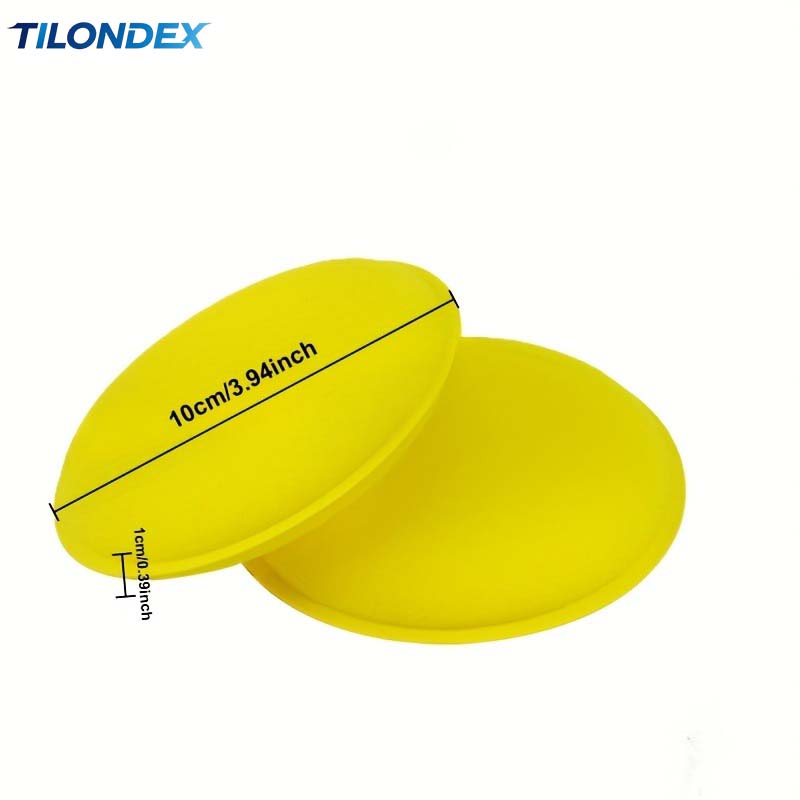 1/5 個 10 センチメートルラウンドカーワックスアプリケ - Wax Applicator Pad のレビューと価格