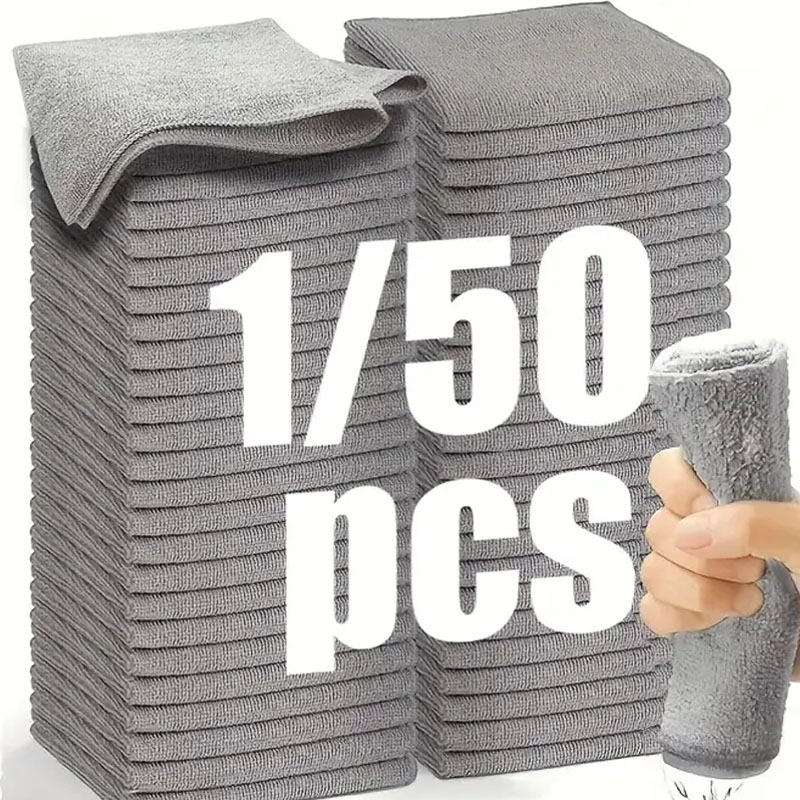 1/50 個マイクロファイバークリーニングクロス吸収タオル洗 - Microfiber Towel Detailing のレビューと価格
